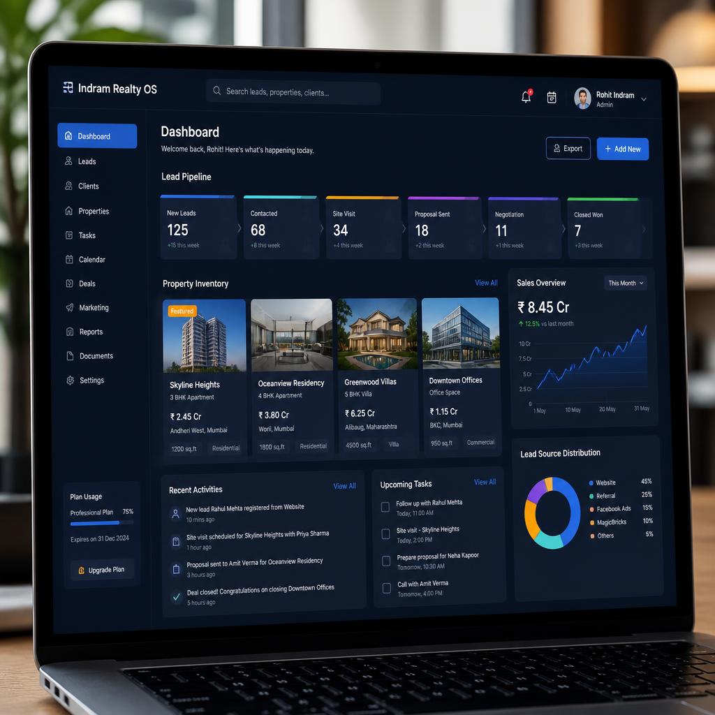 Roomora, abstract architectural wireframe illustrating the AI interior design platform